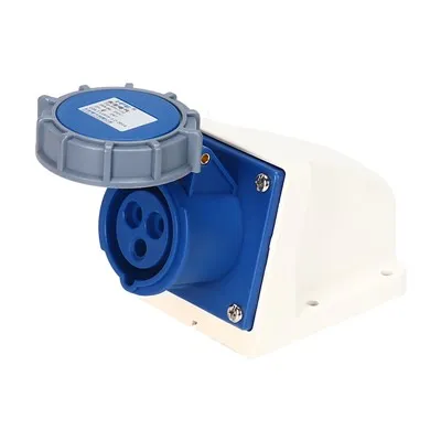 Connettori industriali montati su pannello